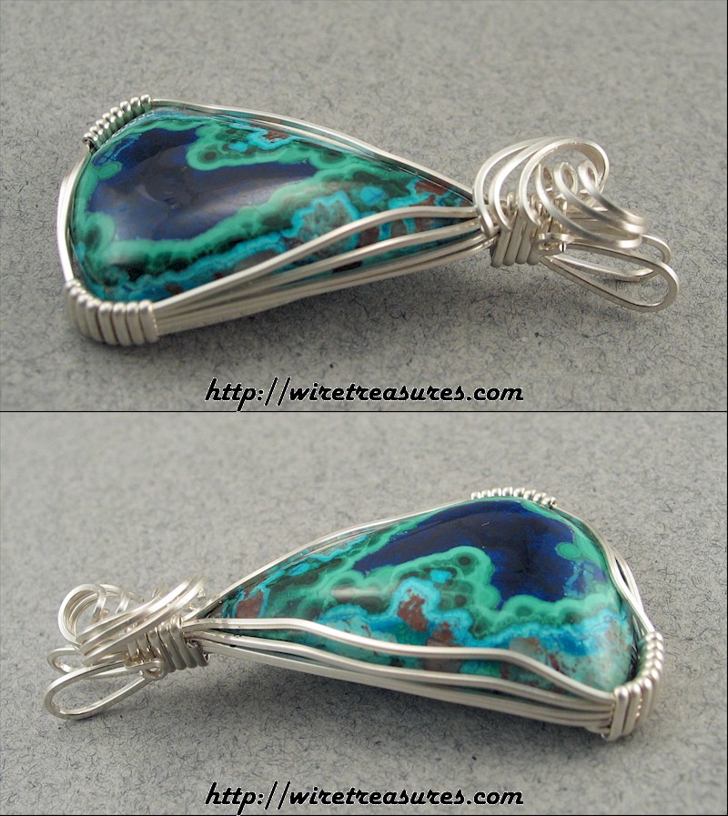 Malachite & Azurite Pendant