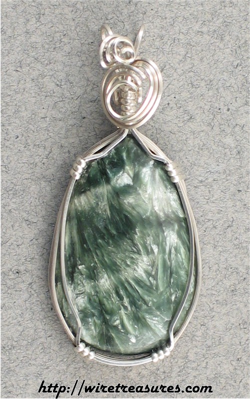 Seraphinite Pendant