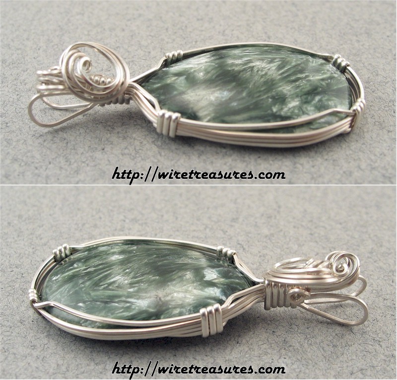 Seraphinite Pendant