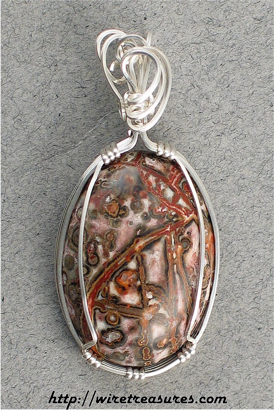 Leopardskin Jasper Pendant