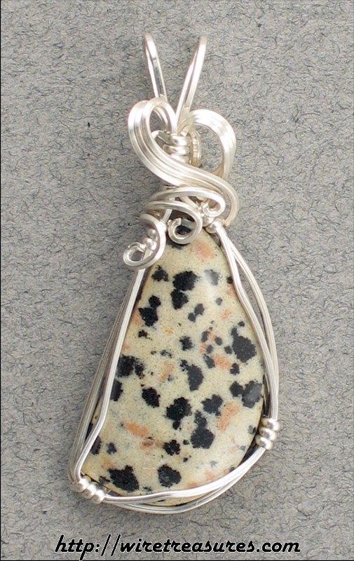 Dalmation Jasper Pendant