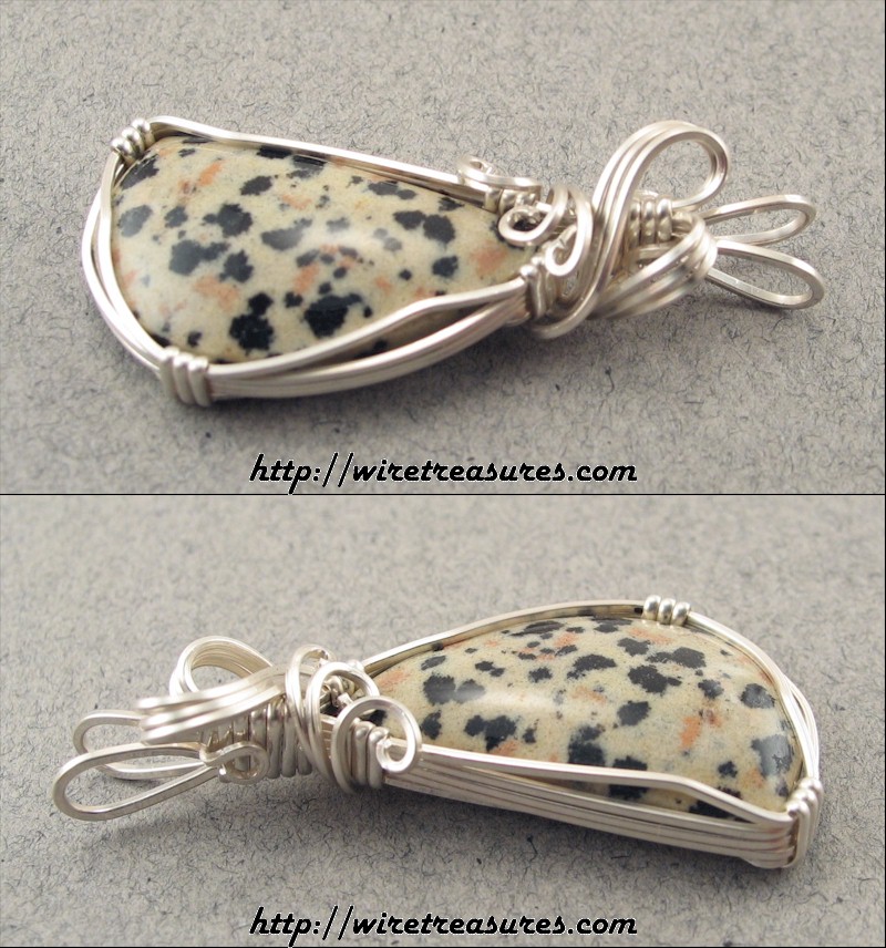 Dalmation Jasper Pendant