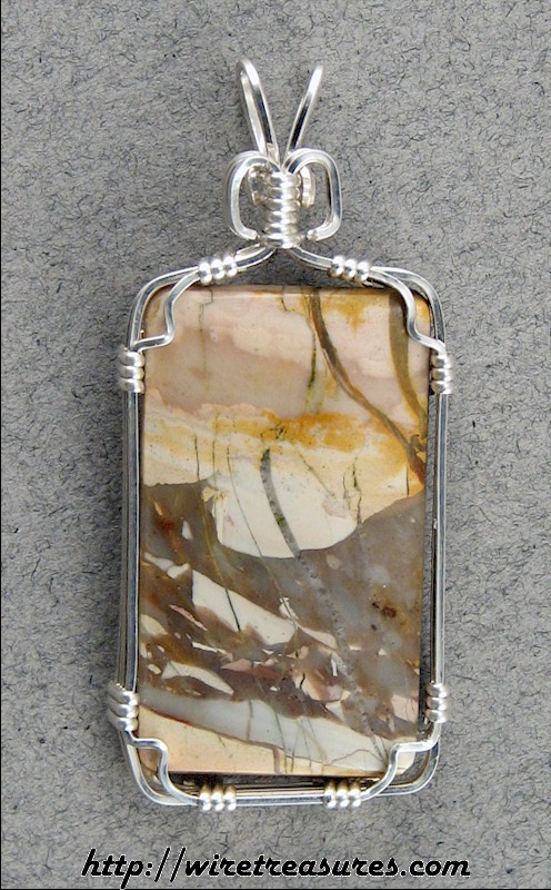 Porcelain Jasper Pendant