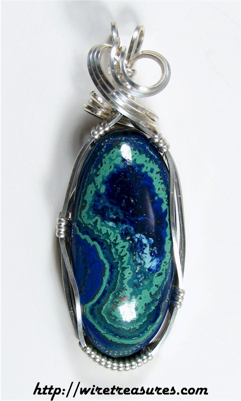 Malachite & Azurite Pendant