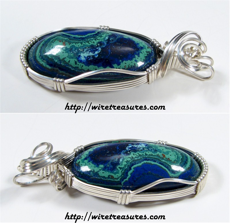 Malachite & Azurite Pendant