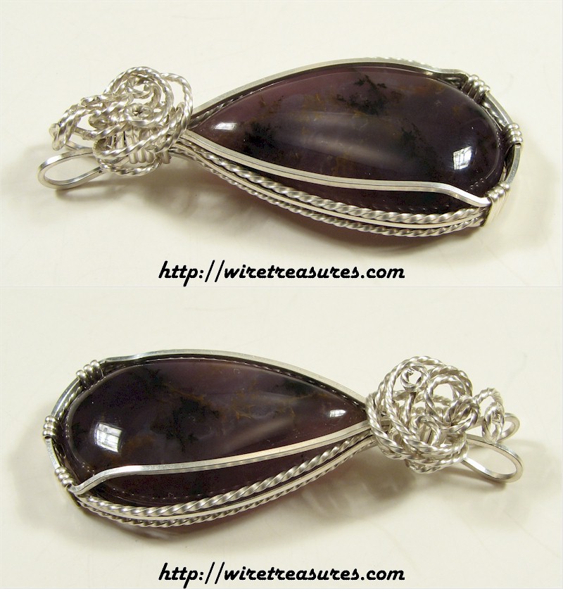 Amethyst Sage Pendant