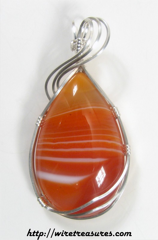 Red Agate Pendant