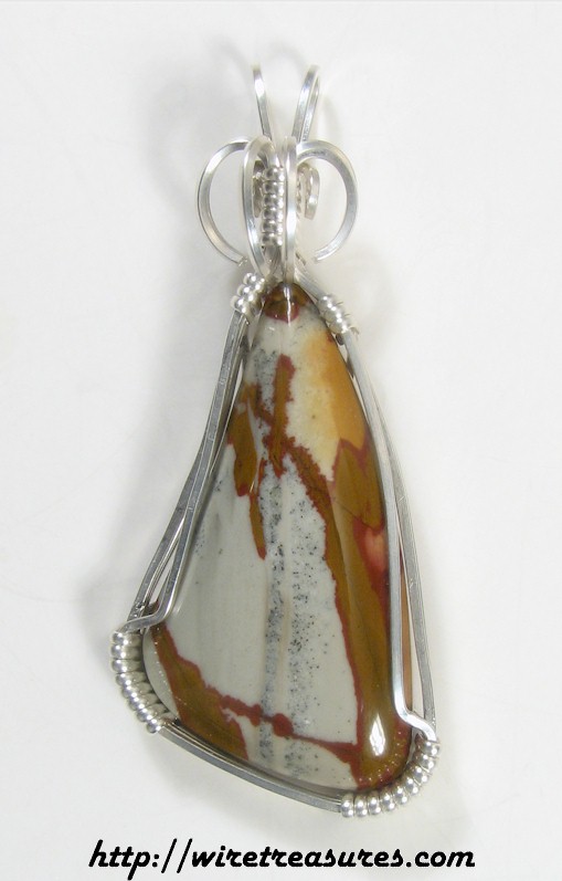 Owyhee Picture Jasper Pendant