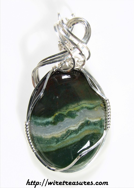 Green Jasper Pendant