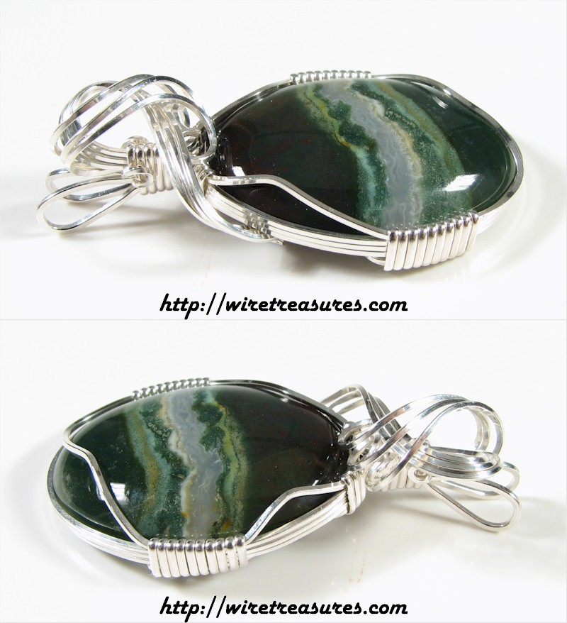 Green Jasper Pendant