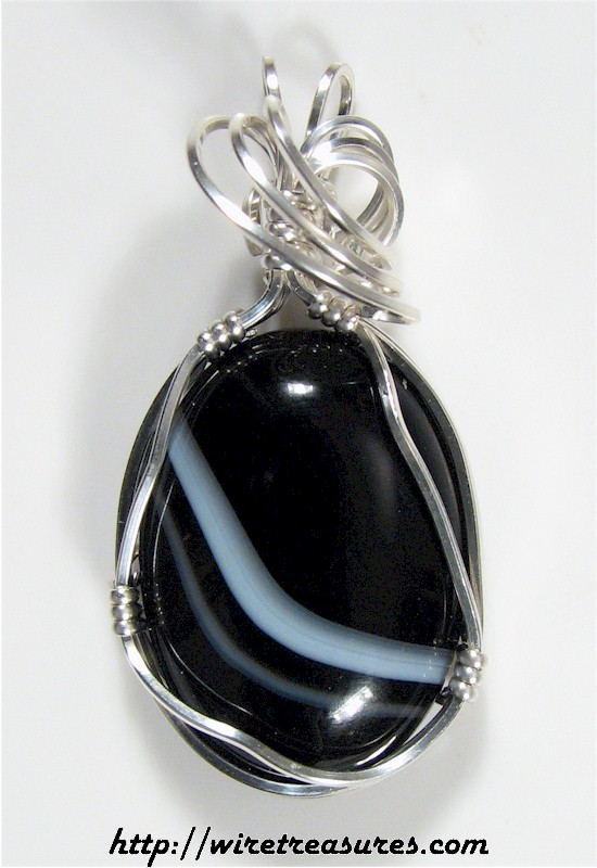 Black Sardonyx Pendant