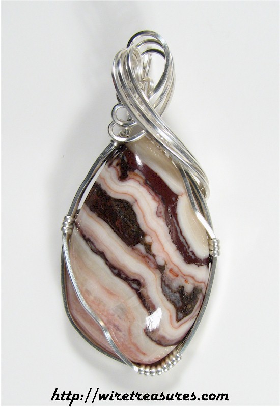 Lace Agate Pendant