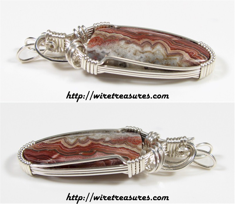 Lace Agate Pendant