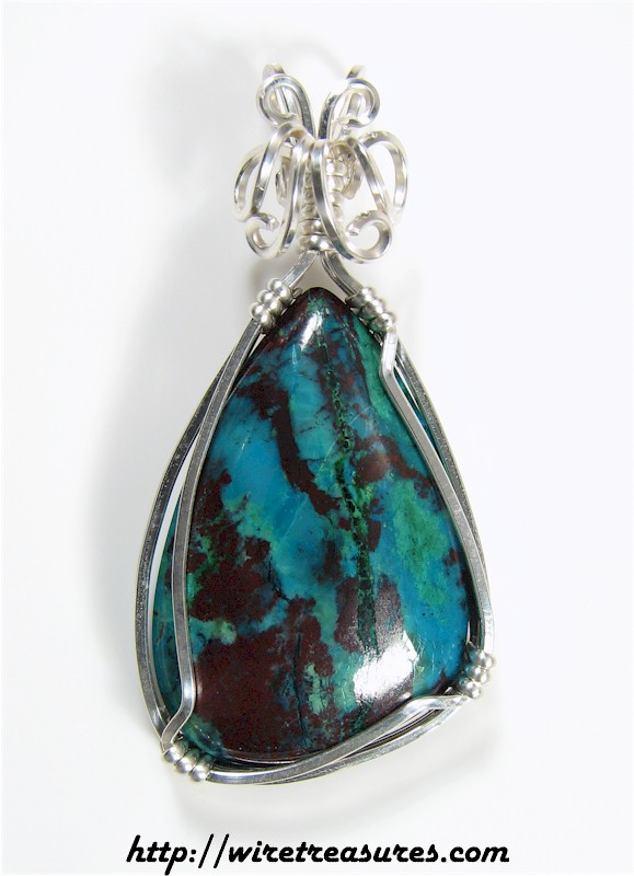 Parrot Wing Jasper Pendant