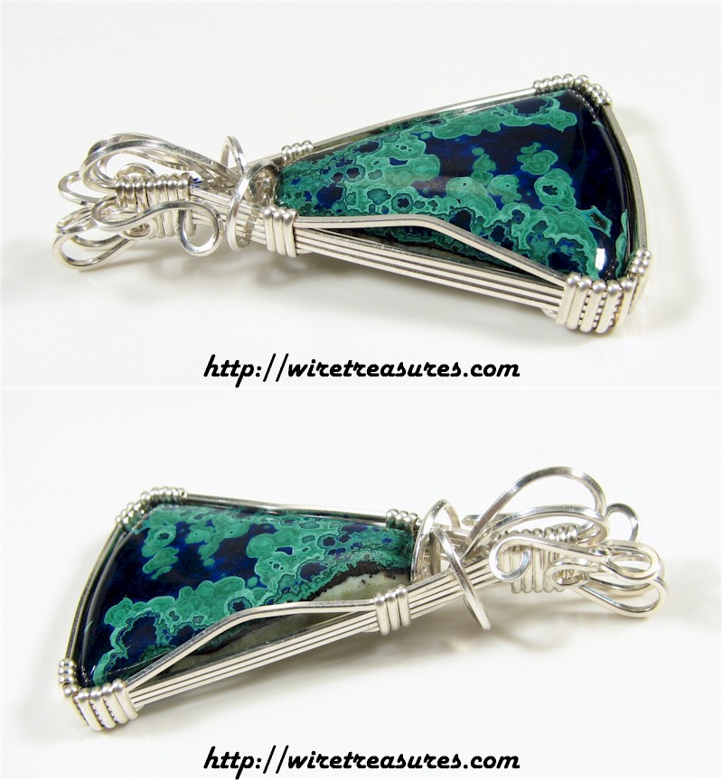 Malachite & Azurite Pendant