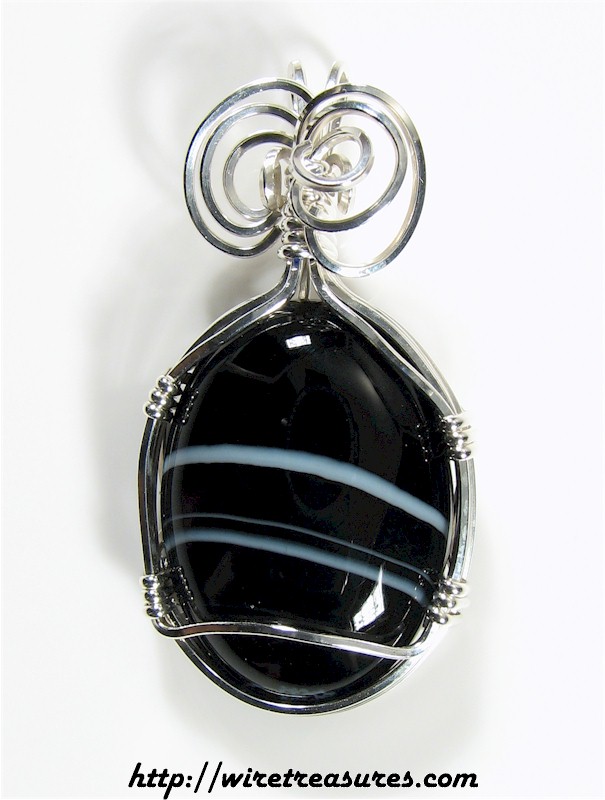 Black Sardonyx Pendant