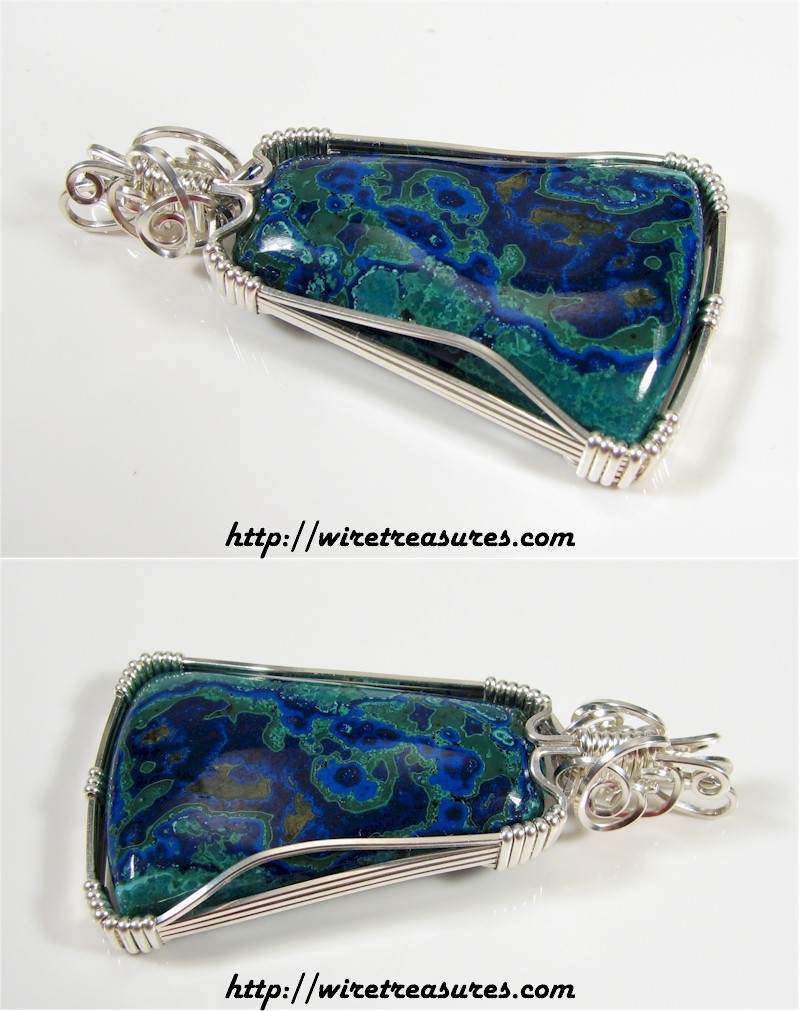 Malachite & Azurite Pendant