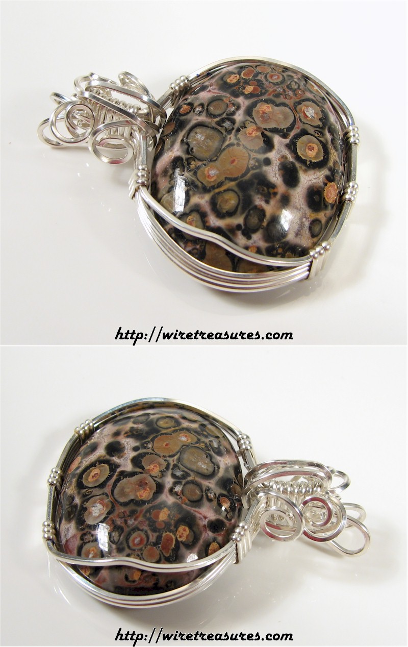 Leopardskin Jasper Pendant