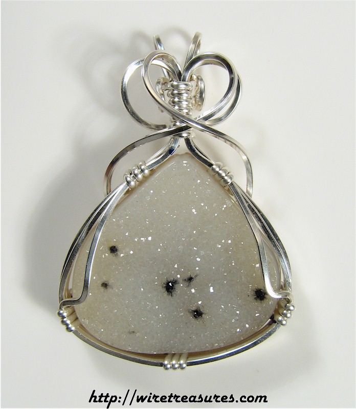 Drusy Crystals Pendant