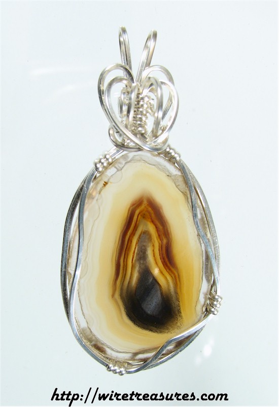 Banded Agate Pendant
