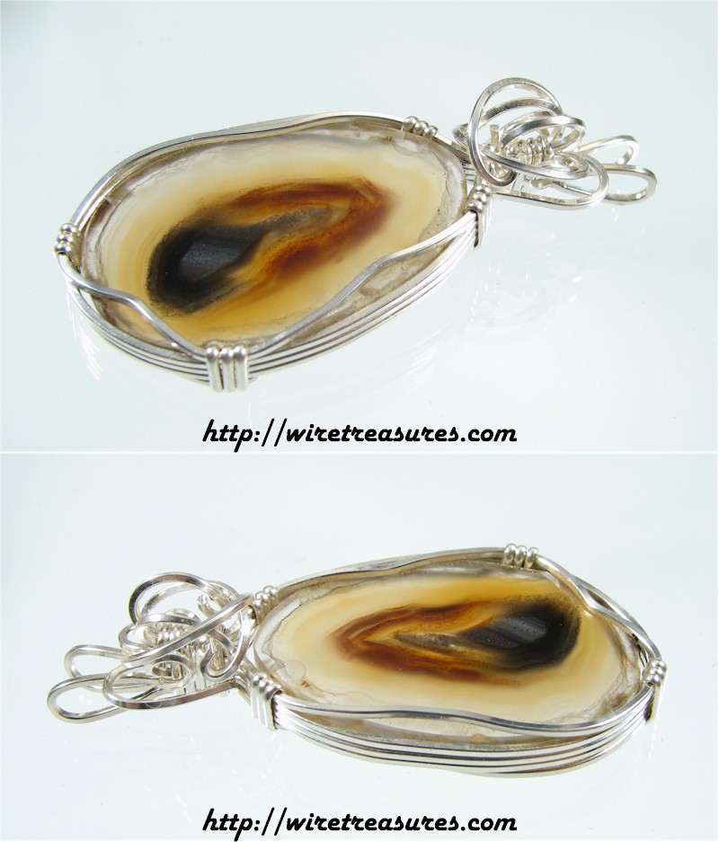 Banded Agate Pendant