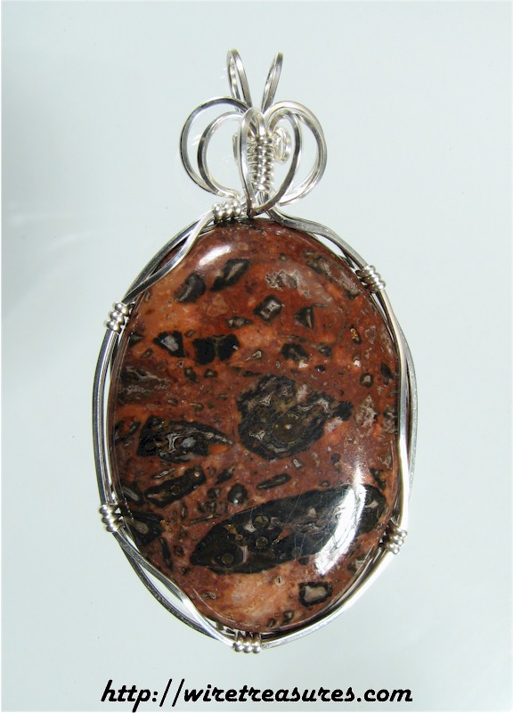 Orbicular Rhyolite Pendant