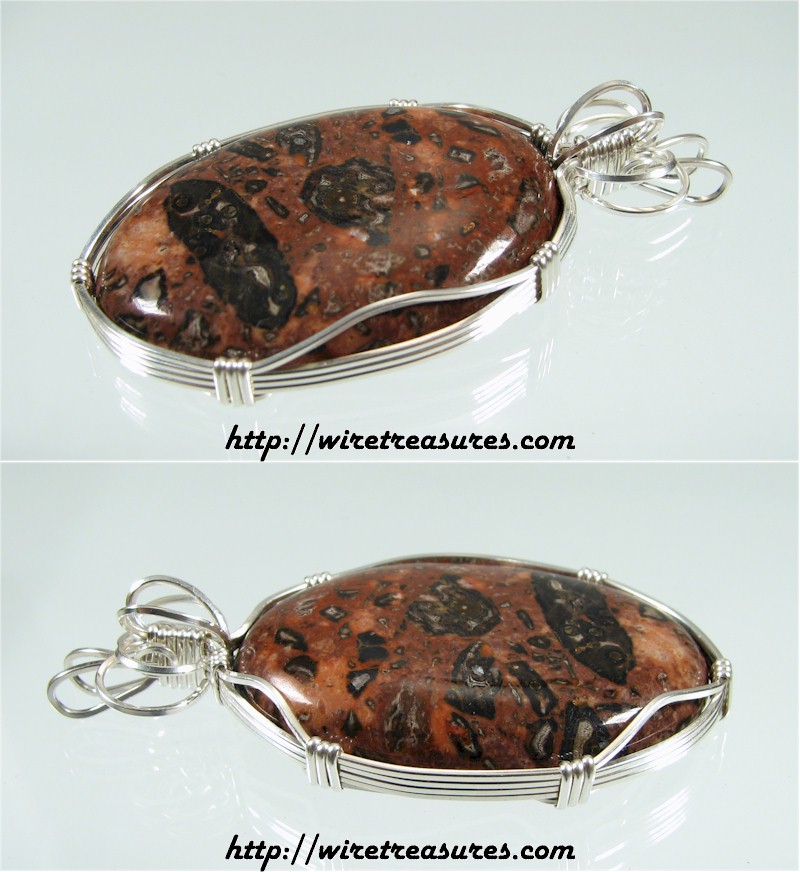 Orbicular Rhyolite Pendant