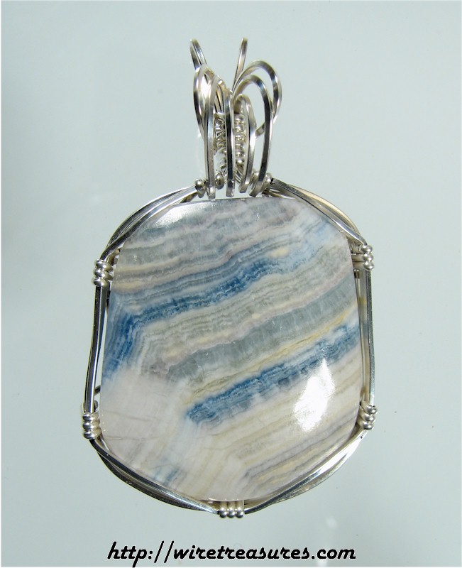 Lapis Lace Onyx Pendant