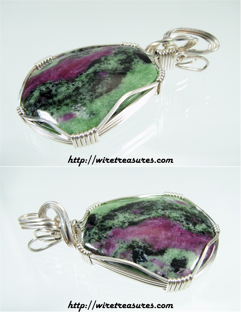 Ruby in Zoisite Pendant