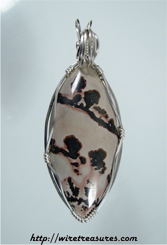 Chinese Picture Rock Pendant