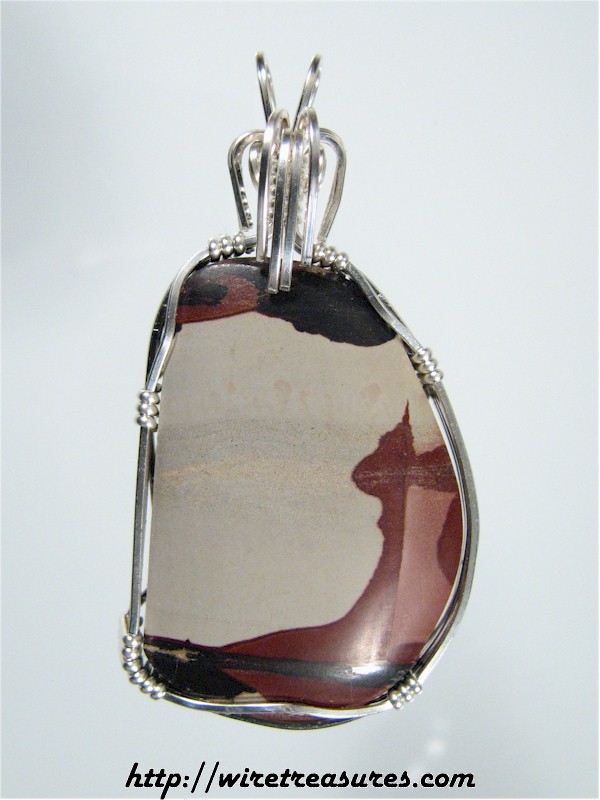 Indian Paint Stone Pendant