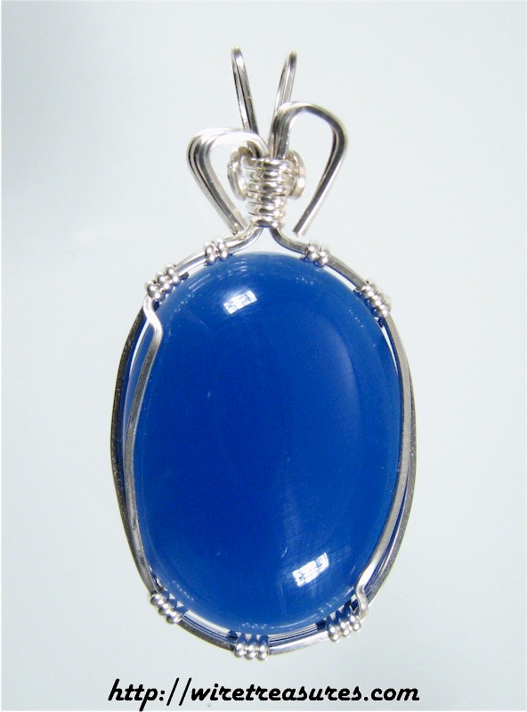 Blue Onyx Pendant