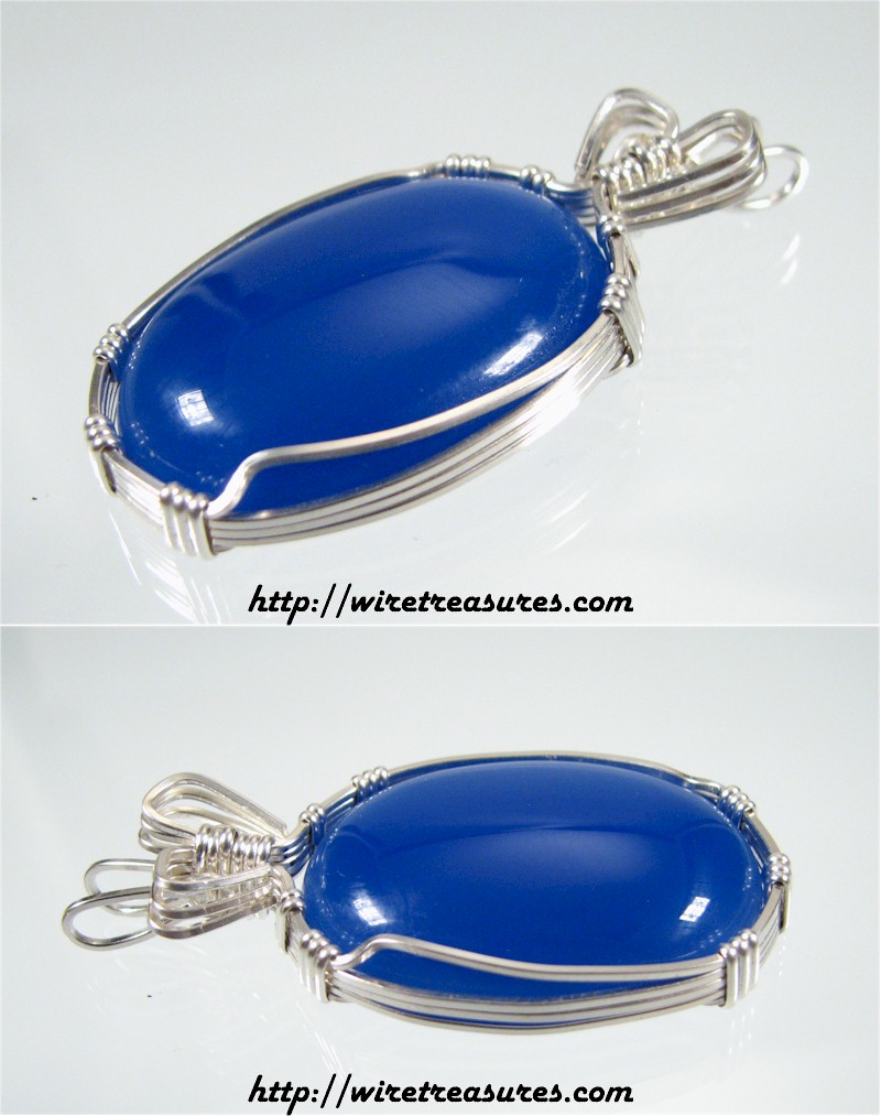 Blue Onyx Pendant