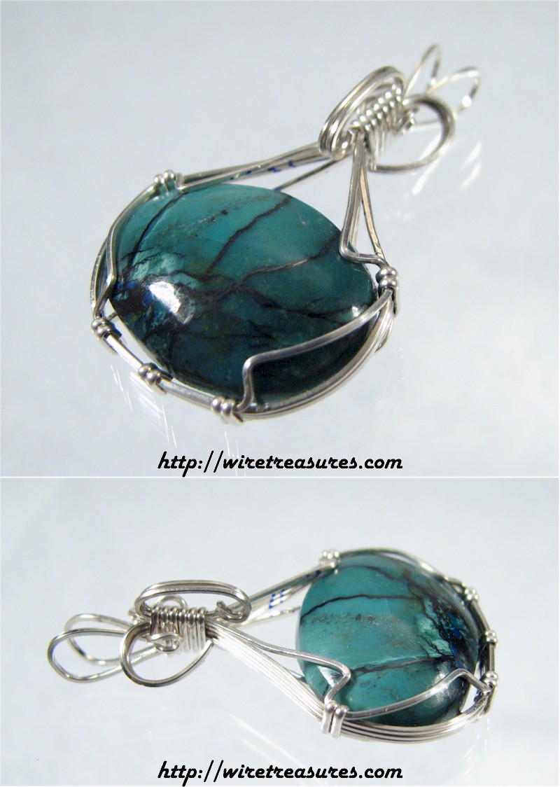 Chrysocolla Pendant