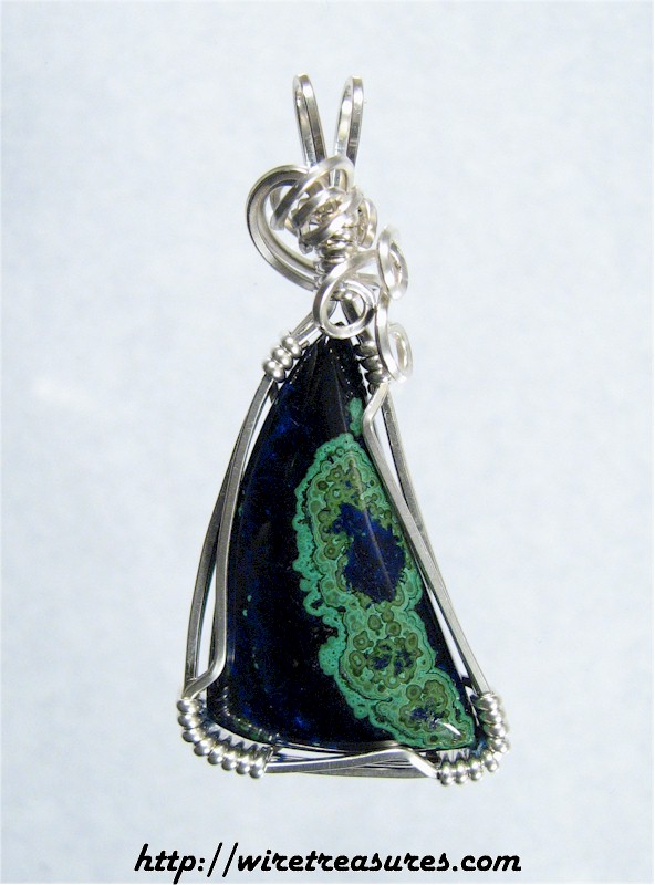 Malachite & Azurite Pendant