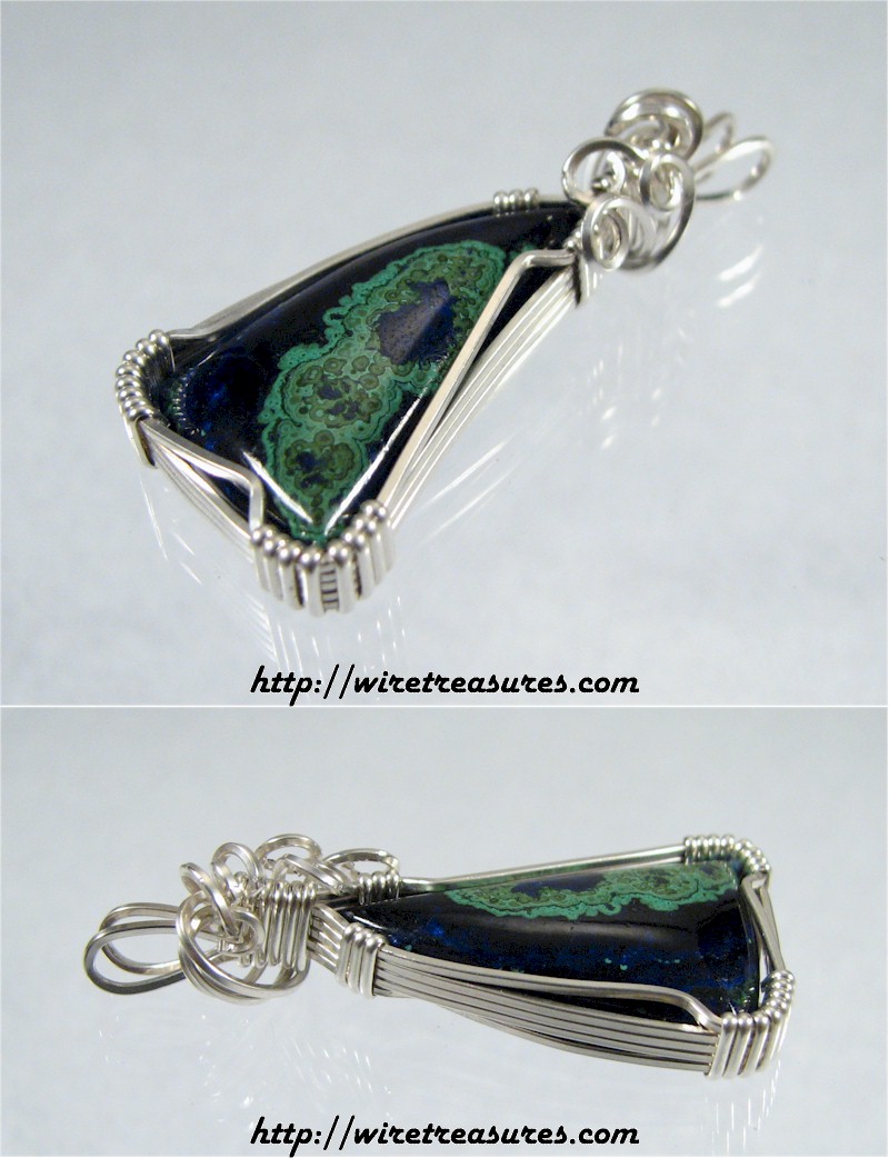 Malachite & Azurite Pendant