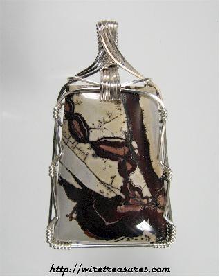 Chinese Picture Rock Pendant