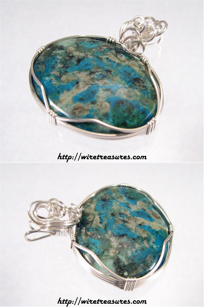 Chrysocolla Pendant