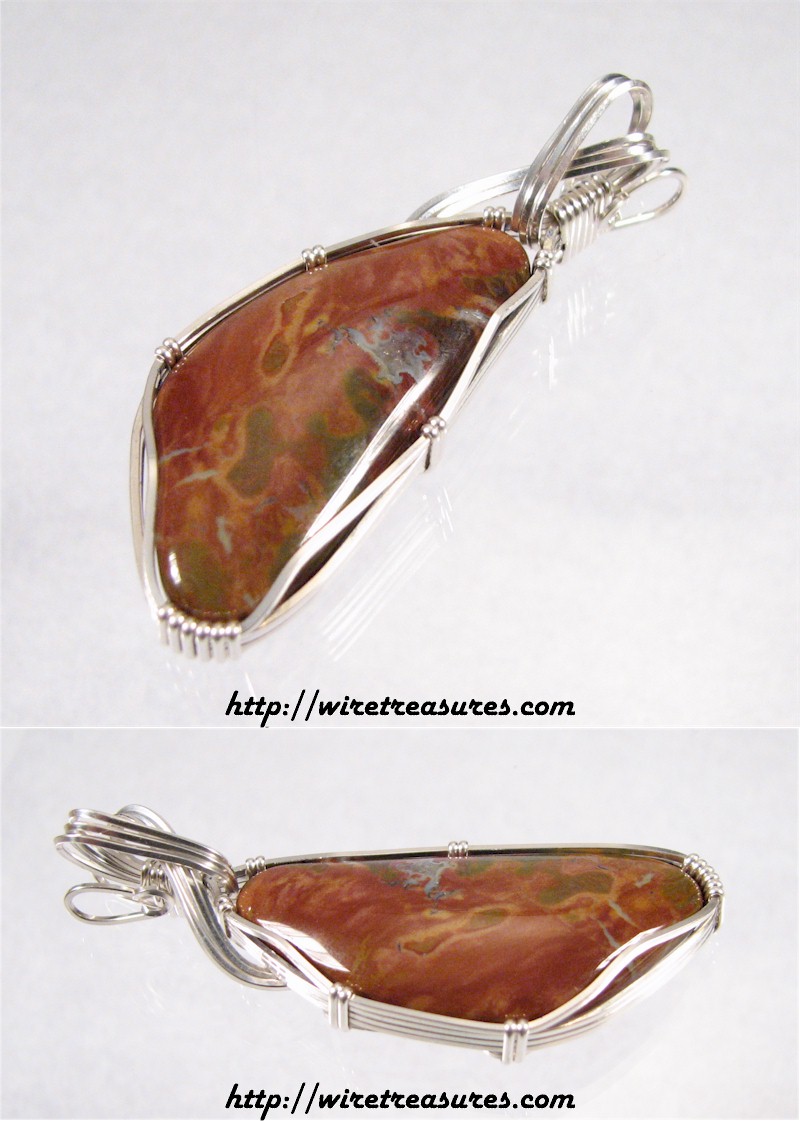 Vaquilla Agate Pendant