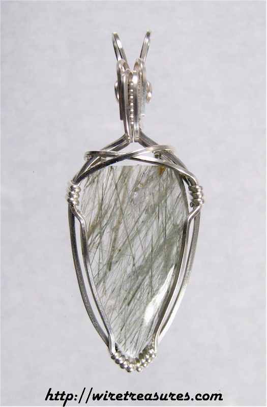 Tourmalated Quartz Pendant