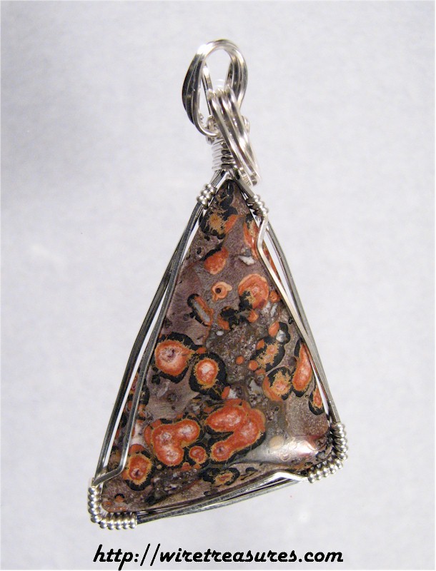 Leopardskin Jasper Pendant