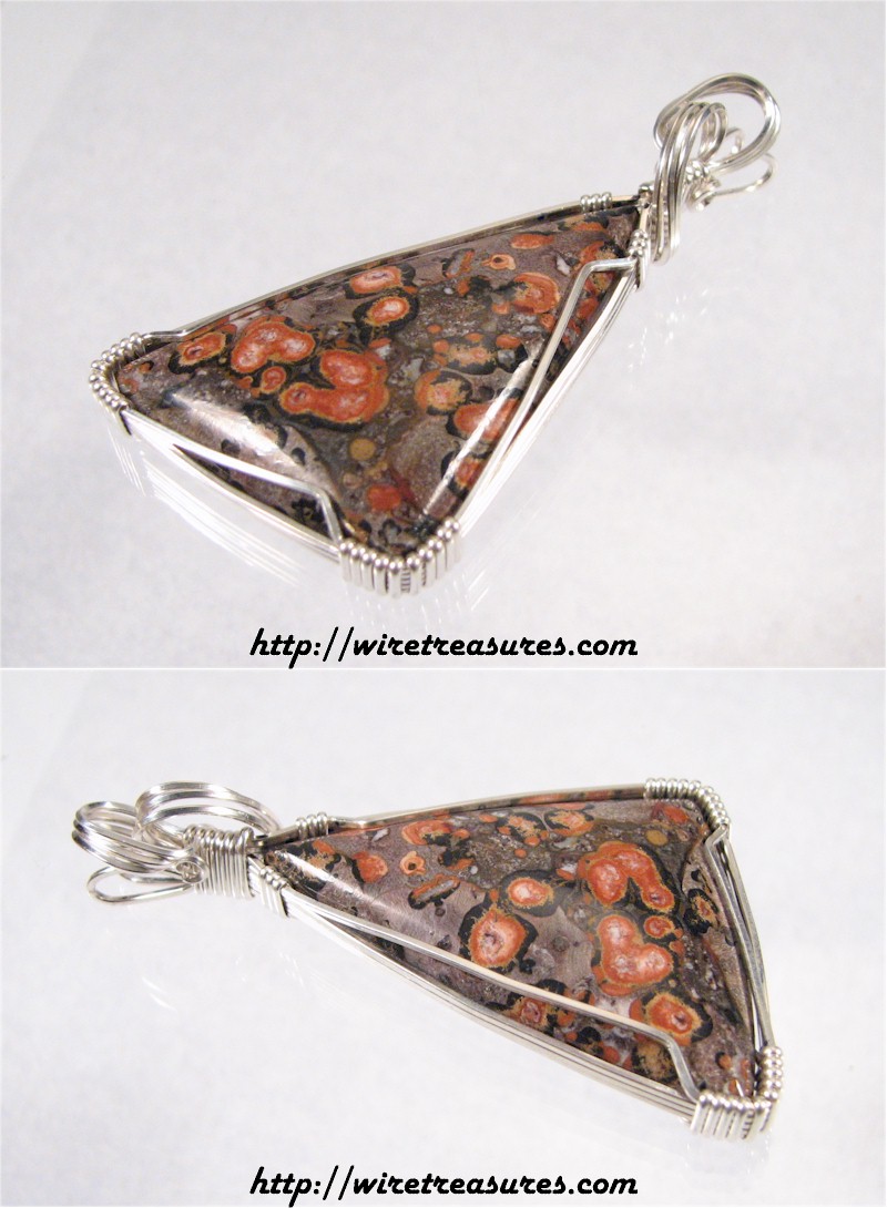 Leopardskin Jasper Pendant