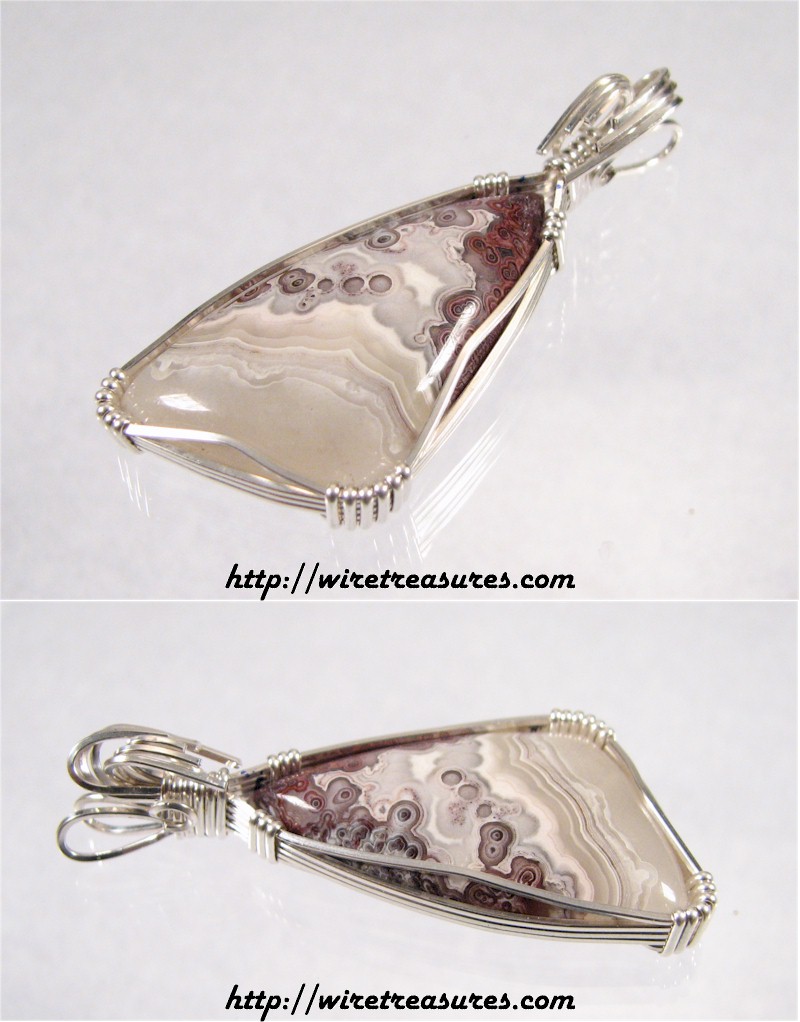 Lace Agate Pendant