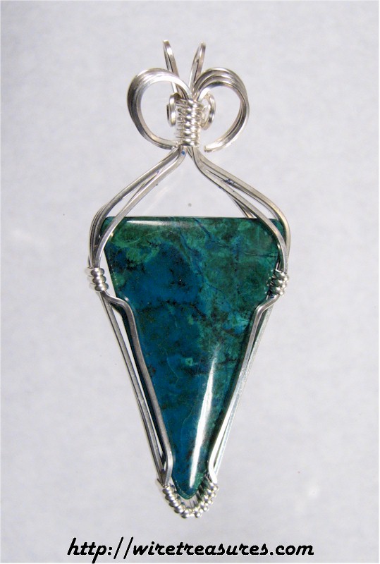 Chrysocolla & Malachite Pendant