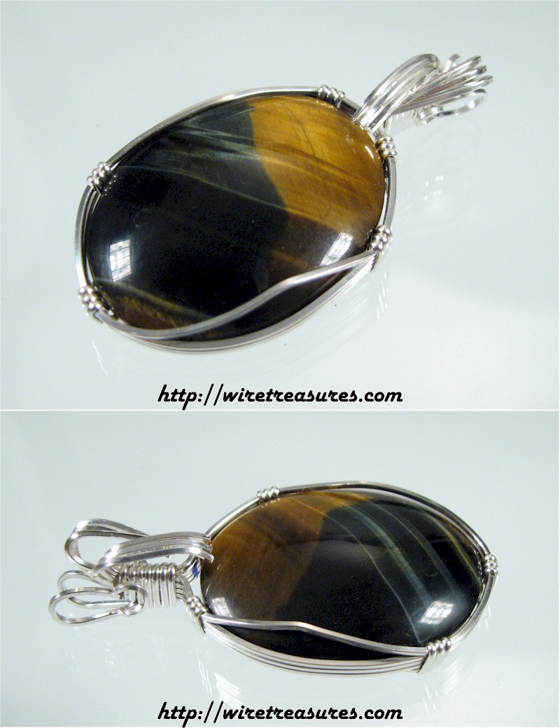 Tigereye Jasper Pendant