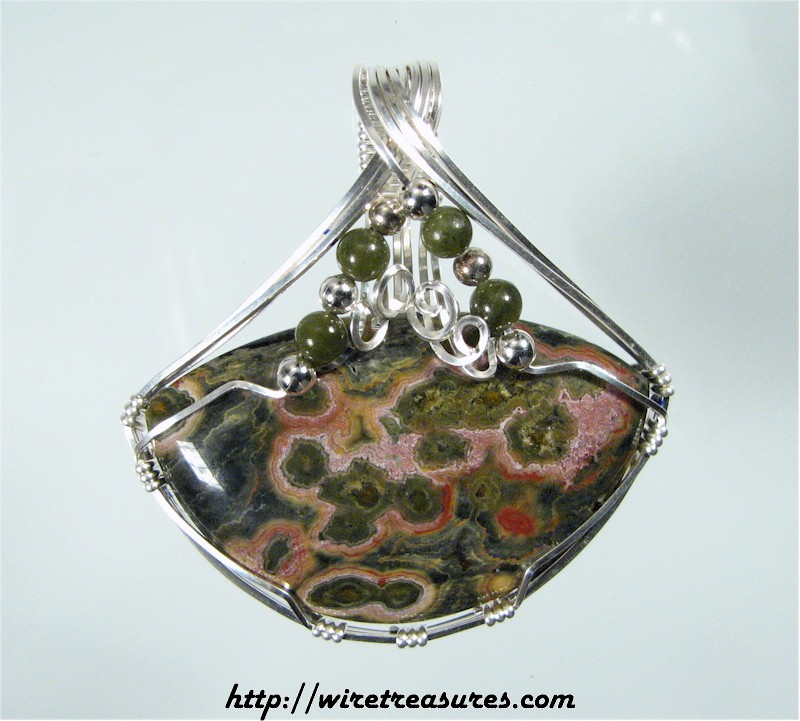 Ocean Jasper Pendant