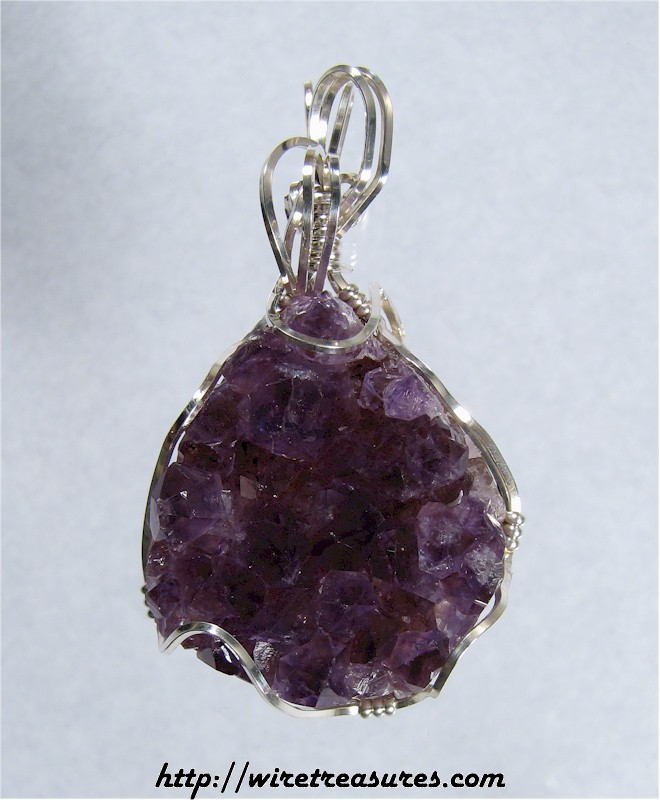 Amethyst Crystals Pendant