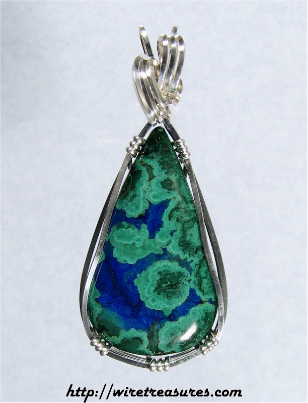 Malachite & Azurite Pendant