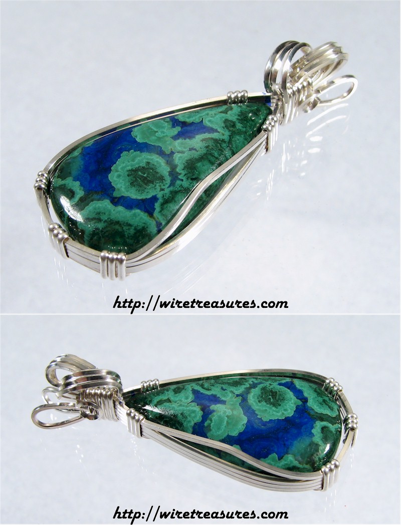 Malachite & Azurite Pendant