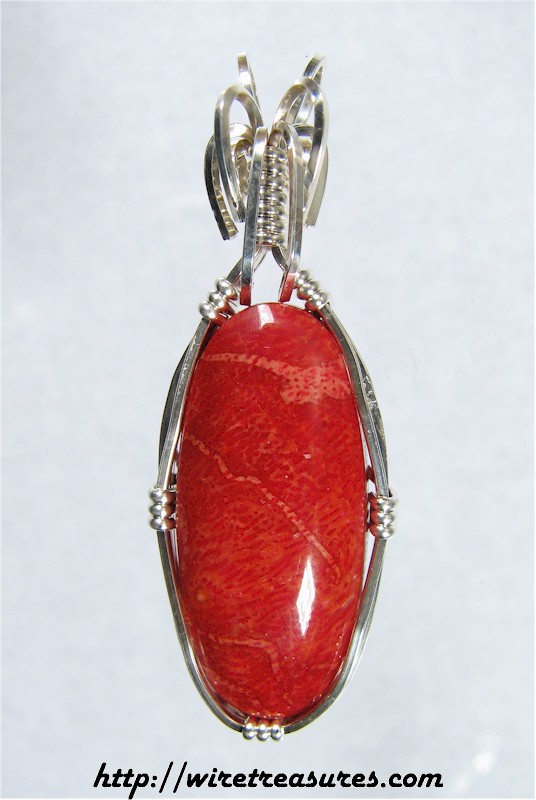 Red Coral Pendant